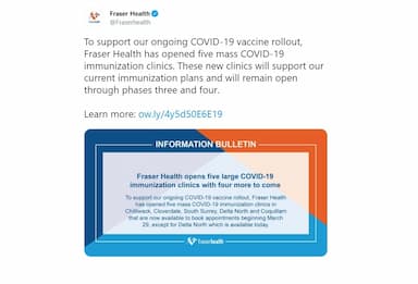 fraser-health-opens-five-large-covid-19-immunization-clinics-with-four-more-to-come