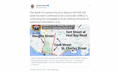 death-of-a-woman-in-beacon-hill-park-is-now-confirmed-a-homicide-victoria-police