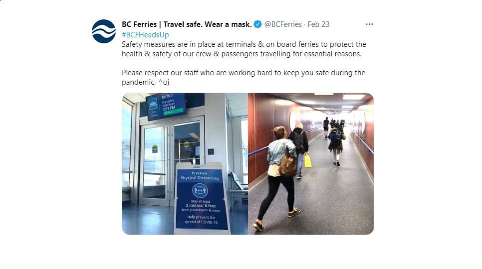 police-issue-over-900-in-tickets-to-two-bc-ferries-passengers-for-not-wearing-masks