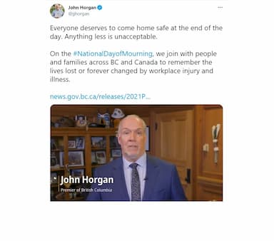 premier-horgan-and-minister-of-labour-harry-bains-remember-the-lives-lost-on-national-day-of-mourning