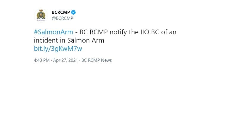 iio-notified-after-incident-in-salmon-arm-as-woman-reaches-hospital-with-serious-injuries