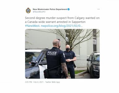 man-wanted-on-a-canada-wide-warrant-for-second-degree-murder-arrested-new-westminster-police