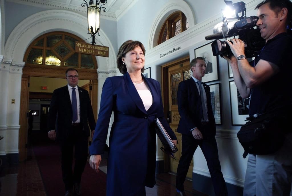 former-bc-premier-christy-clark-testifies-before-bcs-money-laundering-inquiry