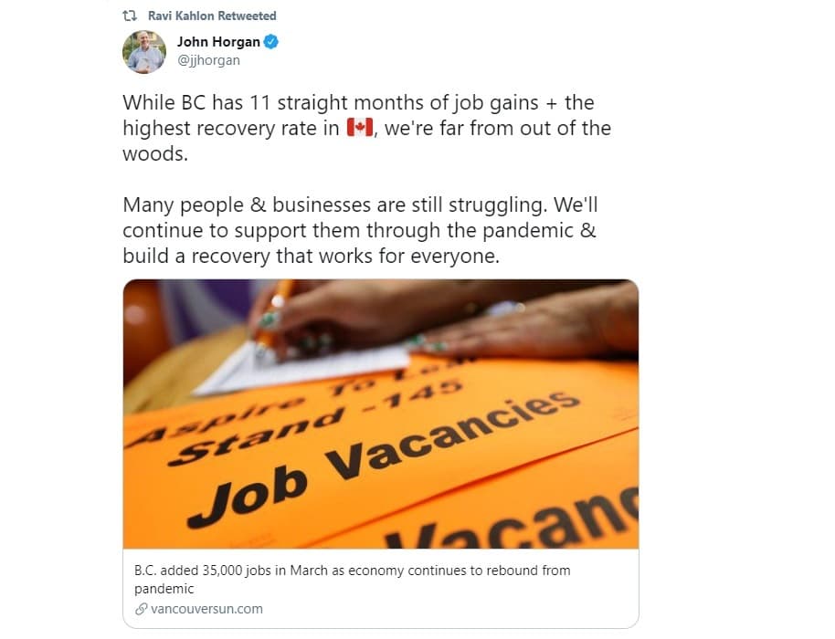 latest-unemployment-numbers-show-more-people-are-working-now-in-the-province-than-before-the-pandemic-hit-ravi-kahlon