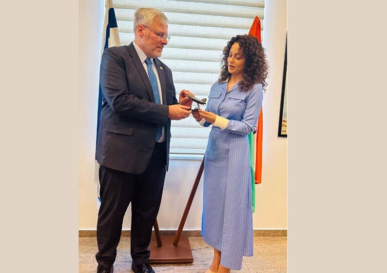 kangana-ranaut-meets-israel-ambassador-in-delhi