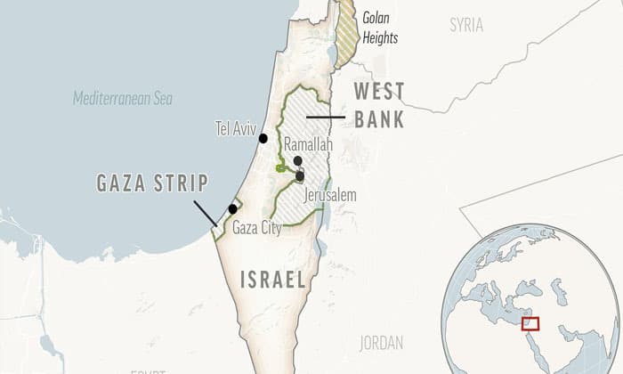 an-israeli-strike-on-gaza-kills-14-palestinians-mostly-women-and-children-hospitals-say