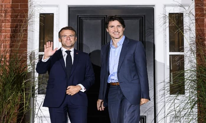 macron-trudeau-meet-as-french-president-visits-canada