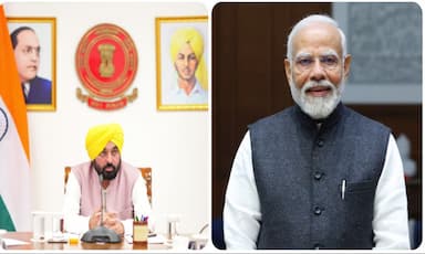 PM Modi inquires about the flood situation in Punjab from CM Mann