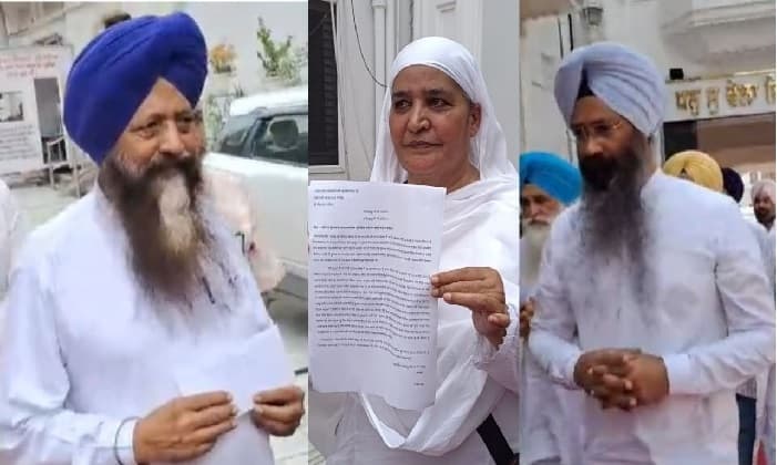bibi-jagir-kaur-dhindsa-and-thandal-appeared-on-the-akal-takht-gave-explanations