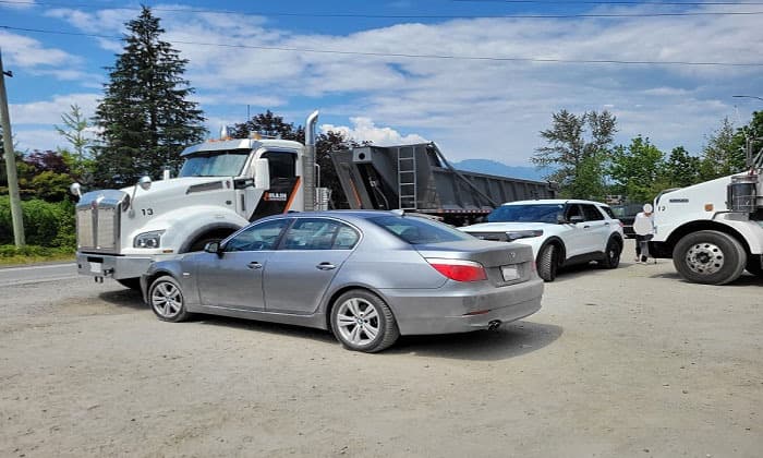 abbotsford-teen-faces-almost-1-800-in-fines-after-speeding-away-from-bc-highway-patrol-and-crashing-into-a-parked-dump-truck