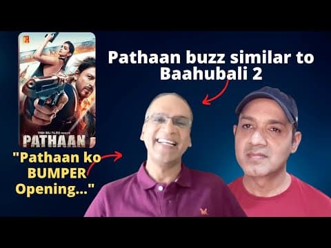 &quot;Shah Rukh Khan in Pathaan...out and out ENTERTAINER&quot;: Komal Nahta | Shah Rukh Khan | Faridoon S