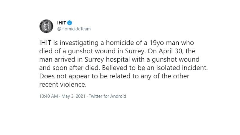 ihit-investigating-surrey-mans-death-from-gunshot-wound