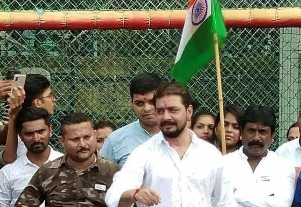 hindustani-bhau-arrested-after-using-ambulance-to-reach-protest-site-amid-curfew